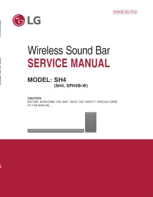 Lg sh4 service manual cover