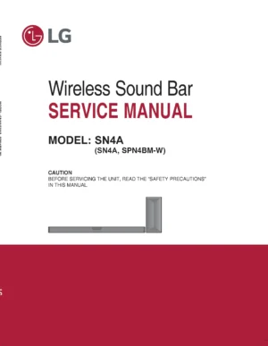 Lg sn4a service manual cover