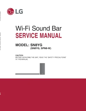 Lg sn8yg service manual cover