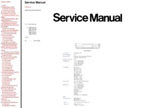 Panasonic dmr hs2 service manual cover