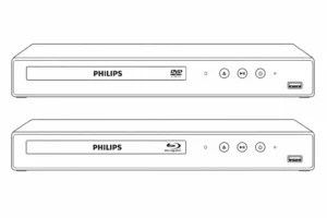 Philips Blu Ray DVD Player Service Manuals
