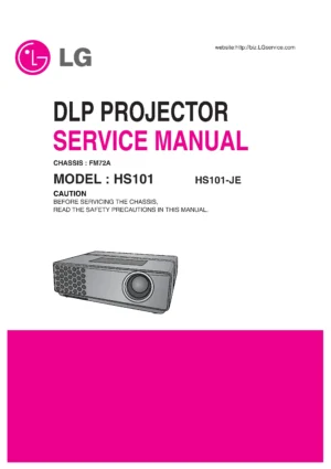 Lg hs101 service manual cover