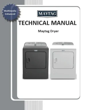 Maytag med6500mbk mgd6500mbk service manual cover