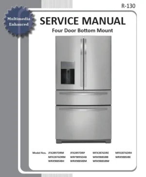 Whirlpool maytag jennair french door refrigerator 2019 service manual cover