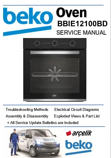 Beko bbie12100bd service manual cover