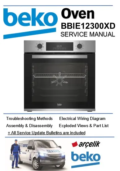 Beko bbie12300xd service manual cover