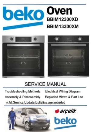 Beko bbim12300xd bbim13300xm service manual cover