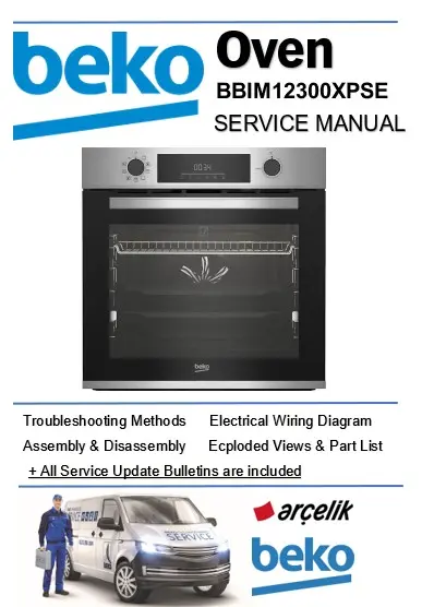 Beko bbim12300xpse service manual cover