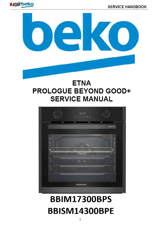 Beko bbim17300bps bbism14300bpe service manual cover