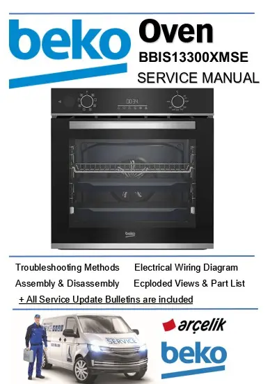 Beko bbis13300xmse service manual cover