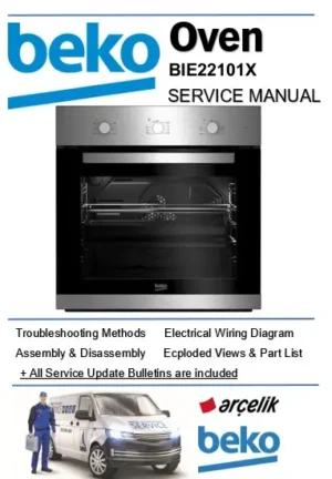 Beko bie22101x service manual cover