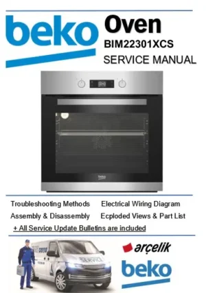 Beko bim22301xcs service manual cover