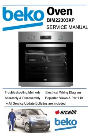 Beko bim22303xp service manual cover