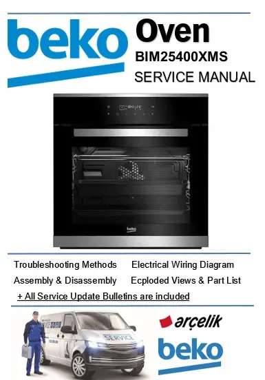 Beko bim25400xms service manual cover