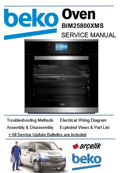 Beko bim25800xms service manual cover