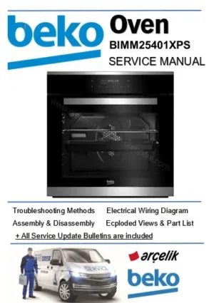 Beko bimm25401xps service manual cover