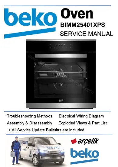 Beko bimm25401xps service manual cover