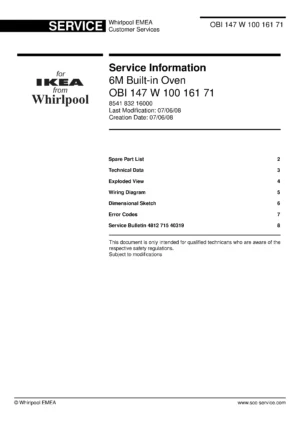 Ikea datid obi 147 w 100 161 71 service manual cover
