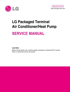 Lg lp070ced service manual cover