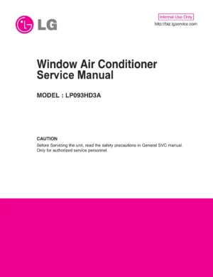 Lg lp093hd3a service manual cover
