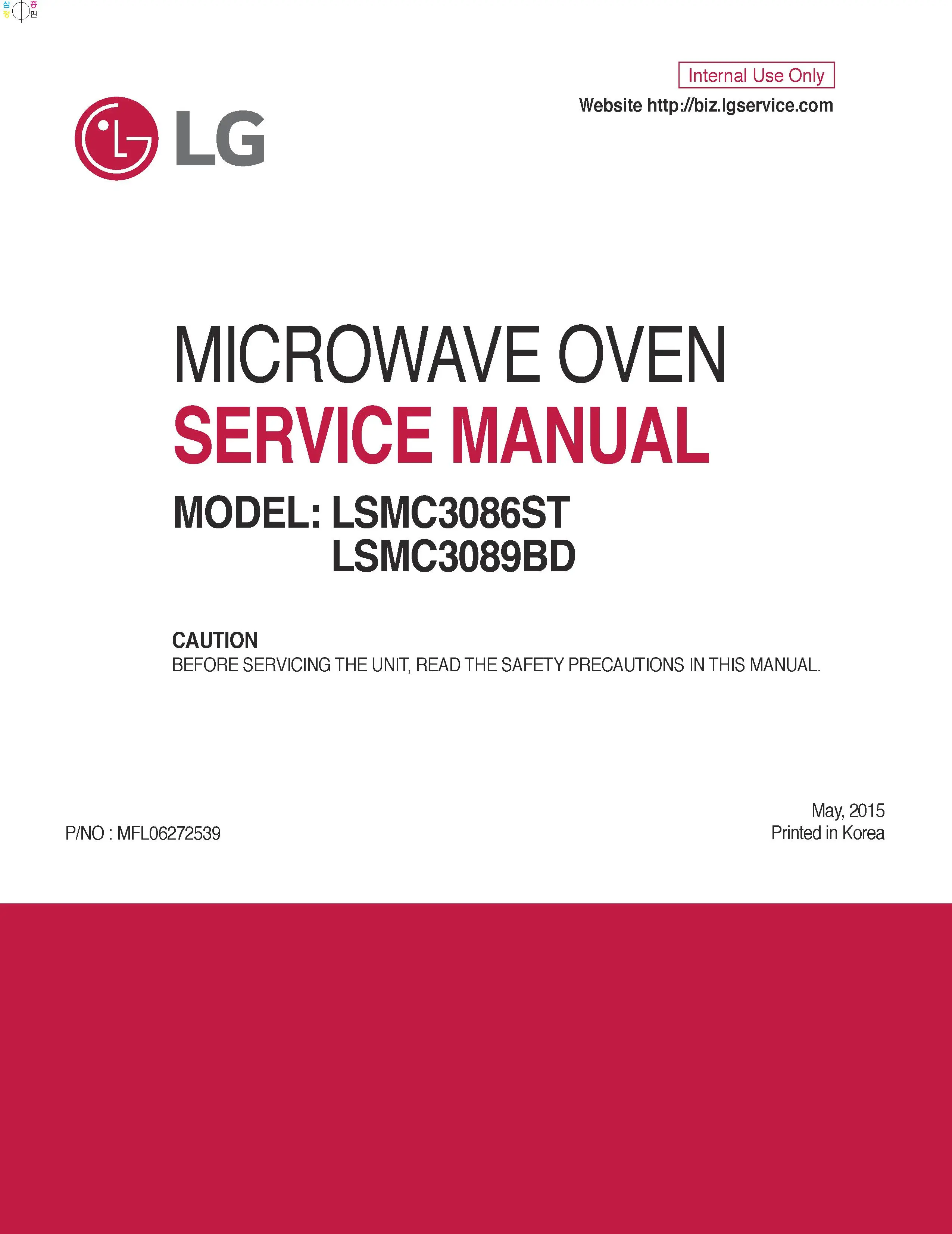 Lg lsmc3086st lsmc3089bd service manual