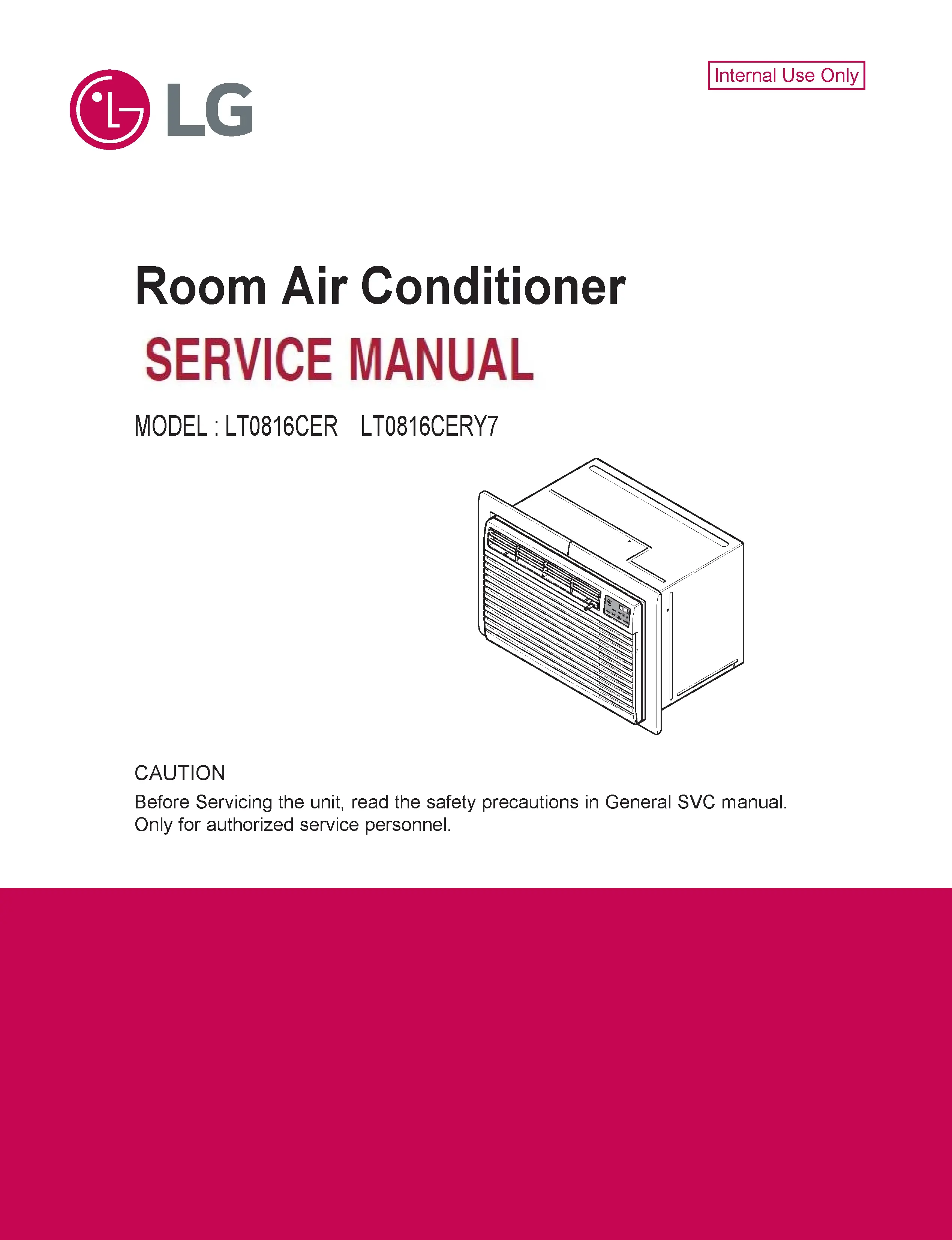 Lg lt0816cer lt0816cery7 service manual cover