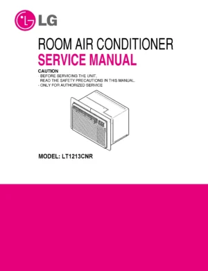 Lg lt1213cnr service manual cover