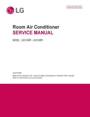 Lg lw1016er lw1216er service manual cover