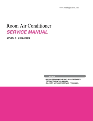 Lg lw6012er service manual cover