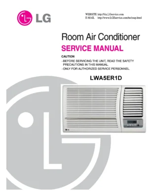 Lg lwa5er1d service manual cover