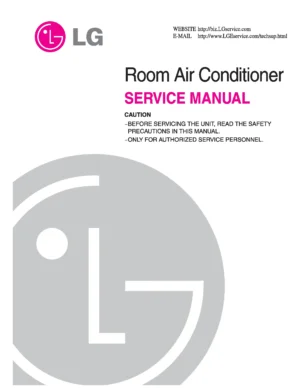 Lg lwa5er2d service manual cover