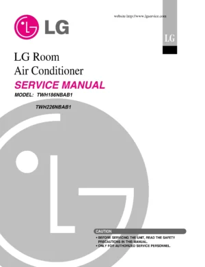 Lg w186bh sn1 service manual cover
