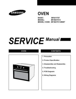 Samsung bf3n3t013 service manual cover